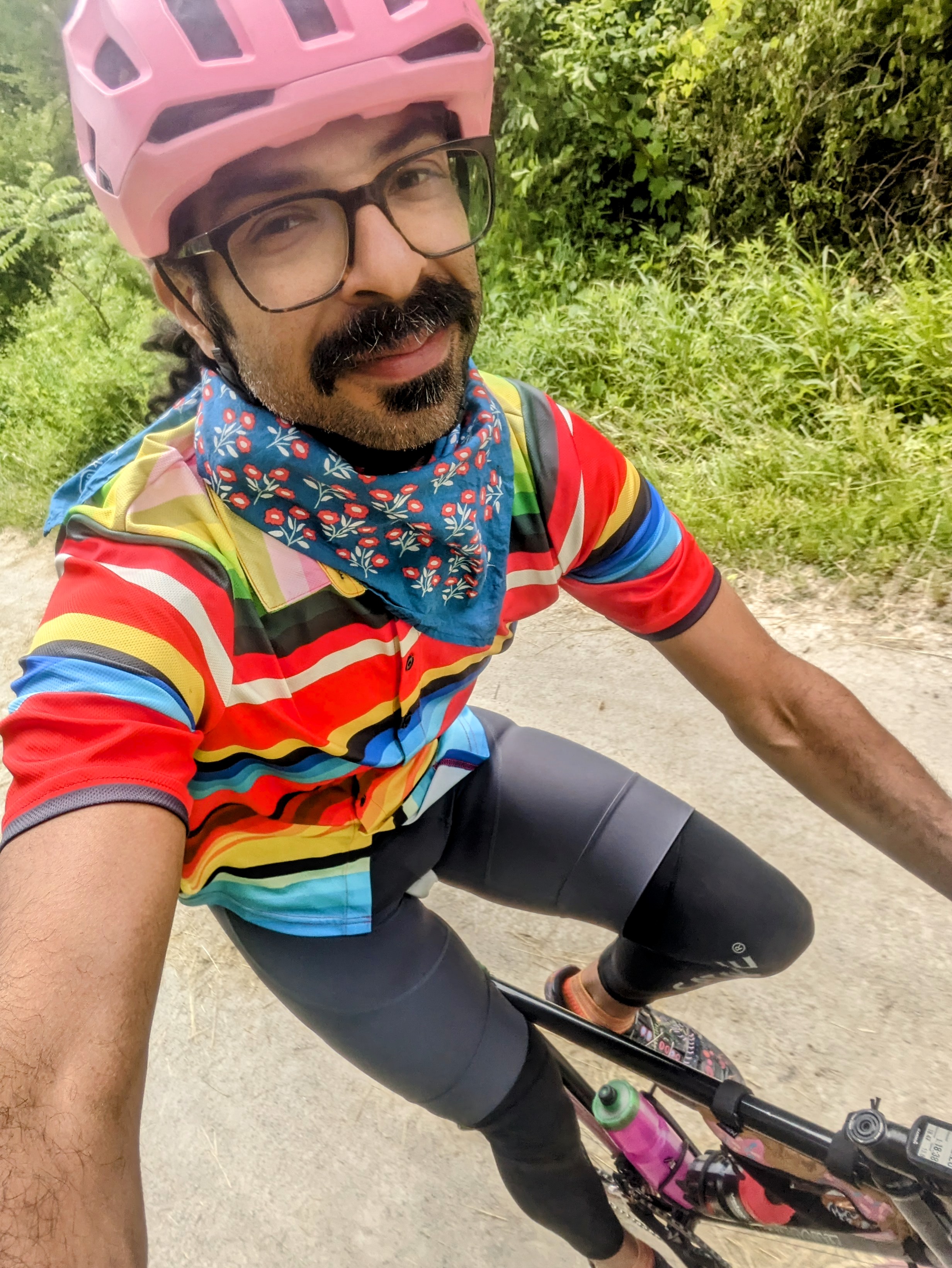 Living the cycling dream - out on the road